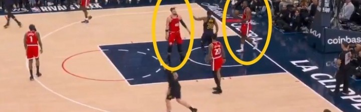 九游-斯玛特空切祖巴茨不补防！小卡愤怒砸球不满：你就杵那啥也不干！